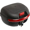 Центральный кофр задний для мотоцикла пластиковый Top Case JUHAO M-938 1шт 39x36x28см (Черный-красный)