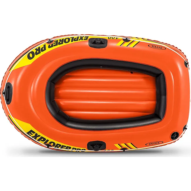 Човен надувний Intex Explorer Pro 100 160 x 94 x 29 см, помаранчевий