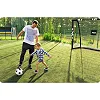 Ворота футбольные Neo-Sport NS-462 180 x 120 x 60 см, черно-белые