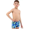 Плавки для мальчиков SP-SPORT Динозавры PL-6926 возраст 6-10лет (Синий-салатовый)