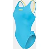 Купальник закрытый для женщин Arena SWIMSUIT TECH MULTI SOLID голубой, желтый (для женщин)
