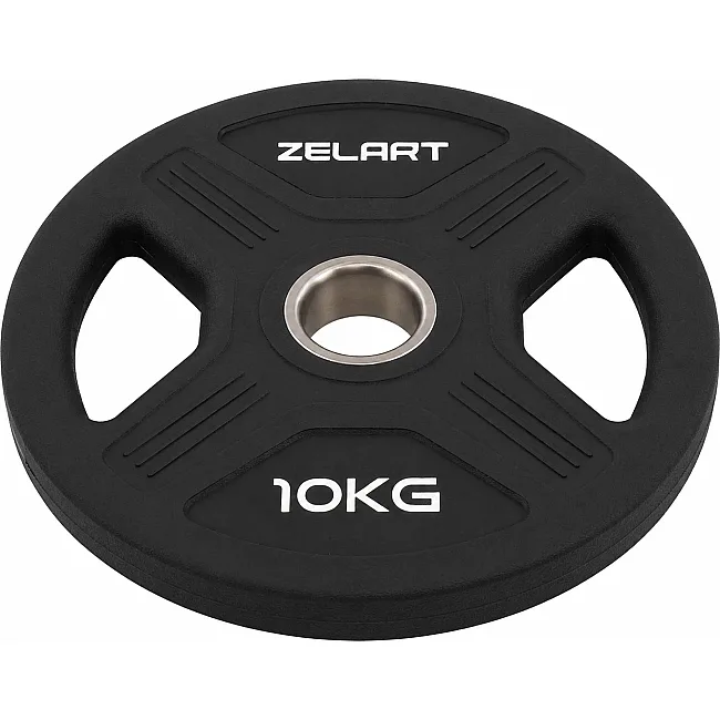 Млинці диски TPU 2 Handle металева втулка ZELART TA-6995-10 (Чорний)