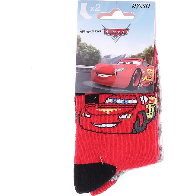 Носки CARS MC QUEEN + COUPE/LIGHTNING 2P арт.83896715-4