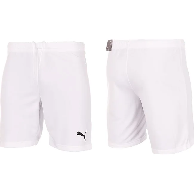 Спортивные детские шорты Puma teamRISE Short Jr белый