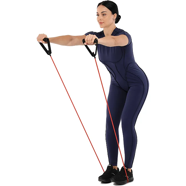 Трубчатый эспандер
 с ручками 10LB SP-SPORT
 FI-2080-R 120см нагрузка 4,5кг