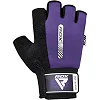 Рукавички для фітнесу RDX W1 Half Purple