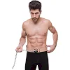 Пояс атлетический для отягощения кожаный с цепью и карабином ZELART
 SB-165130 см
 спинка-18см