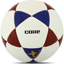 Футбольный мяч CORE BRILIANT SUPER FB-8167 №5 PU (Белый-бордовый)