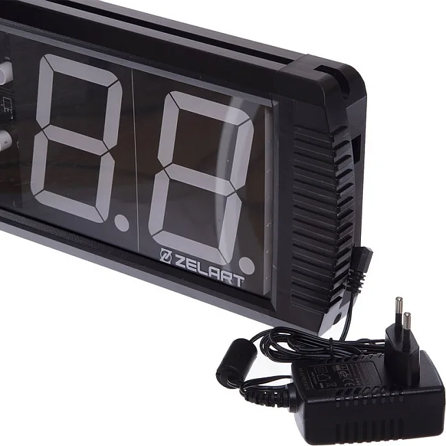 Таймер спортивний інтервальний для зали з пультом GYM TIMER ZELART
 TA-3649 73x15, 5x4см