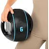 Медбол мяч медицинский двуручный с хватами LiveUp
 LP8111-6 6кг