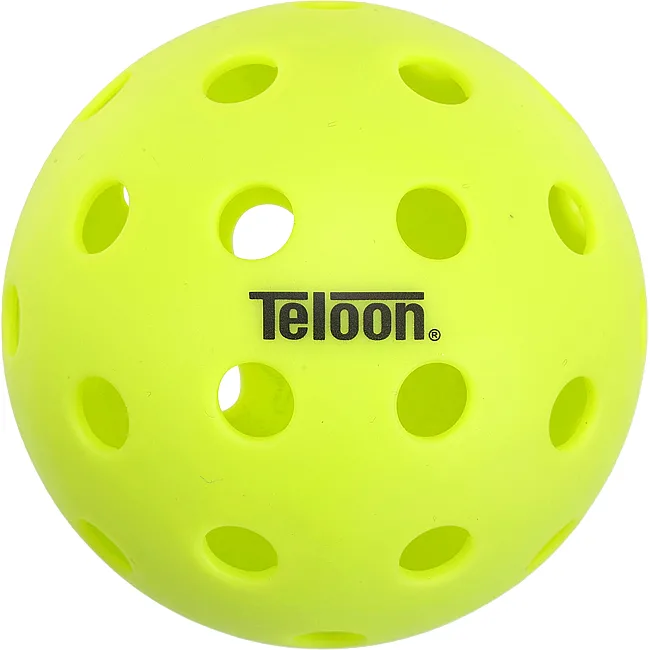 Мячи для пиклбола TELOON T-PB01 12шт (Зеленый)