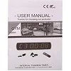 Таймер спортивний інтервальний для зали з пультом GYM TIMER ZELART
 TA-3649 73x15, 5x4см