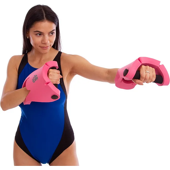 Гантели для аквафитнеса и аквааэробики аква-гантели Aqua Dumbbells MADWAVE
 AQUACOMBAT M082301 2шт