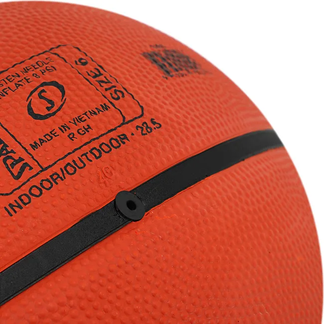 Баскетбольний м'яч
 гумовий SPALDING 84542Z SILVER SERIES
 6 (Помаранчевий)