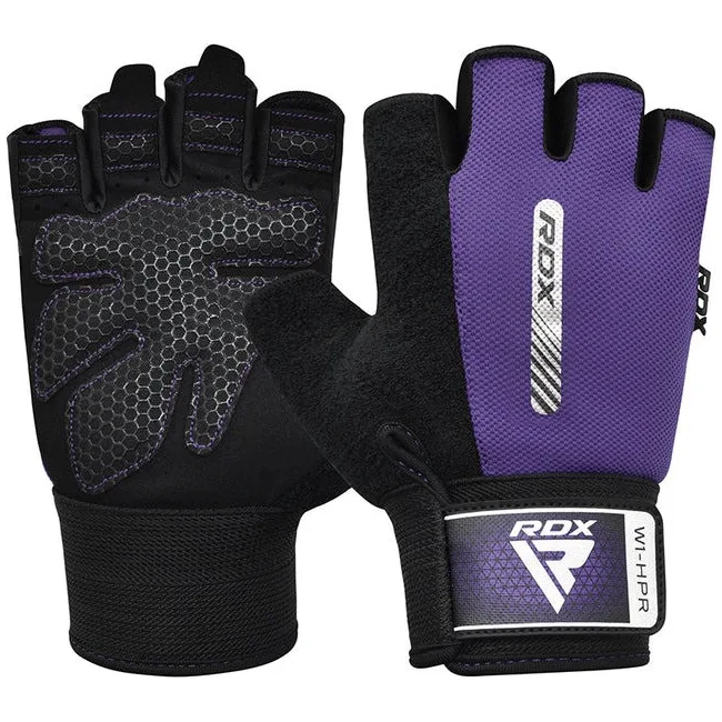 Рукавички для фітнесу RDX W1 Half Purple