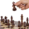 Шахматы шашки нарды 3 в 1 набор настольных игр деревянные Xinliye W7725B
 44см x 44см х 2см