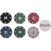 Набор для покера в металлической коробке Poker game set SP-SPORT
 IG-3008 120 фишек