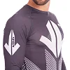 Костюм компрессионный мужской рашгард лонгслив и штаны VENUM
 9512-9612 (Черный-белый)