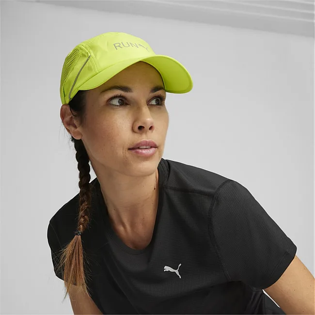 Кепка Puma Lightweight Runner Cap салатовая OSFA