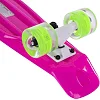 Пенни борд Penny Board круизер пластиковый со светящимися колесами 22
