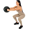 Медбол мяч медицинский двуручный с хватами LiveUp
 LP8111-6 6кг
