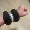 Утяжелители-манжеты для ног и рук PowerPlay PP-4349 Ankle/Wrist Weights (2шт.*0.5 kg) (пара) Черные