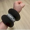 Утяжелители-манжеты для ног и рук PowerPlay PP-4349 Ankle/Wrist Weights (2шт.*0.5 kg) (пара) Черные