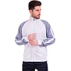 Спортивная кофта на молнии LIDONG LD-6803 (Белый-синий)