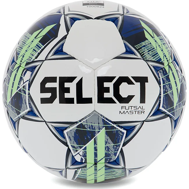 Футзальный мяч
 SELECT FUTSAL MASTER FIFA BASIC V22 Z-MASTER-WG №4 (Белый-зеленый)