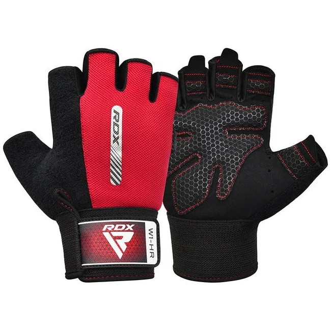 Перчатки для фитнеса RDX W1 HALF RED