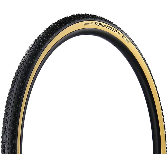 Бескамерная покрышка CONTINENTAL Terra Speed ProTection 28" | 700 x 35C | 28 x 1.35 черная/кремовая, складная skin