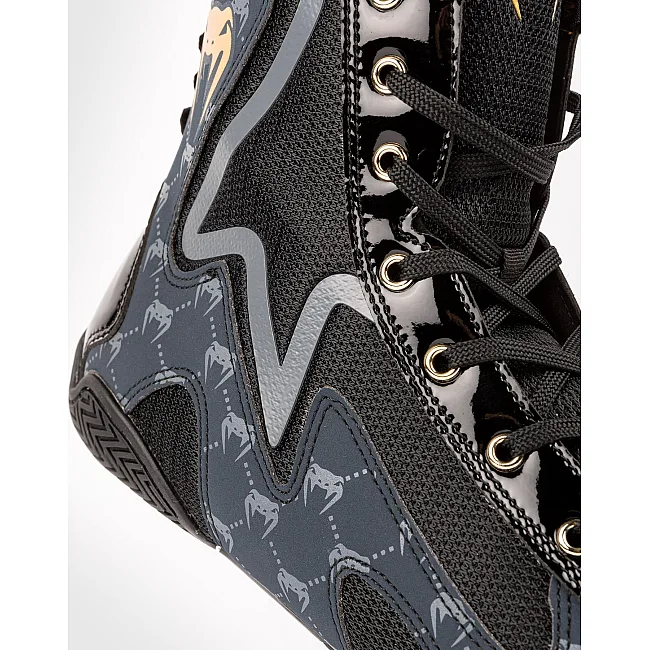 Боксерки для бокса VENUM Elite Evo Monogram Black Navy Blue