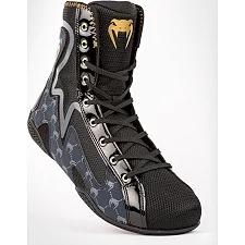 Боксерки для боксу VENUM Elite Evo Monogram Black Navy Blue