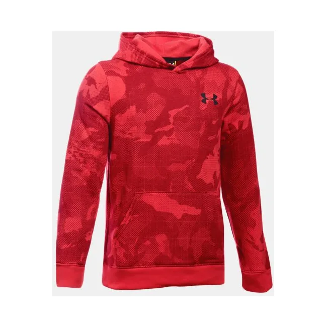Худи детская Under Armour Sportstyle Fleece Printed Red