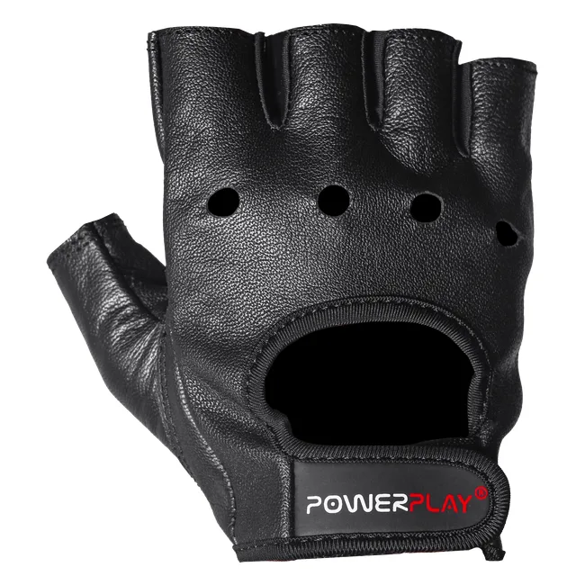 Фитнес перчатки POWERPLAY 1572 Черные
