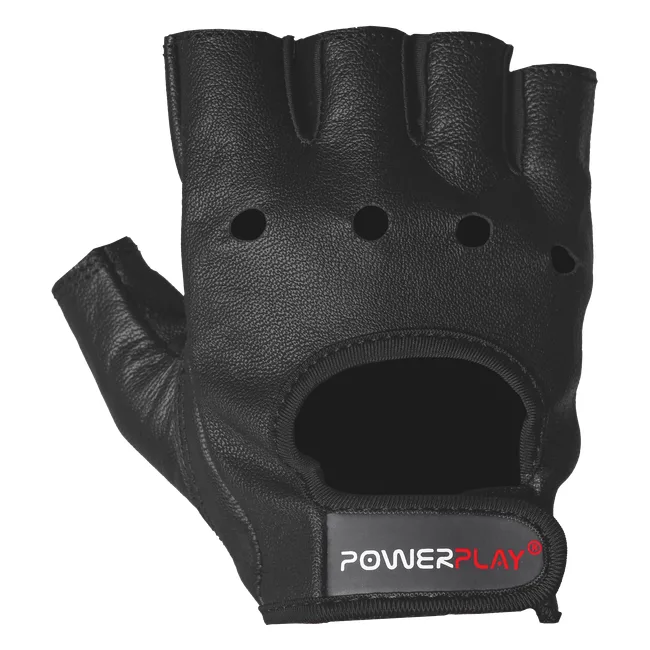 Фитнес перчатки POWERPLAY 1572 Черные