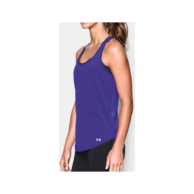 Майка жіноча Under Armour Womens Fly-By 2.0 Running Tank Deep Orchid