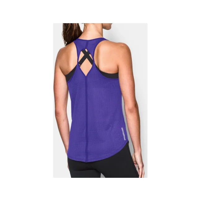 Майка жіноча Under Armour Womens Fly-By 2.0 Running Tank Deep Orchid
