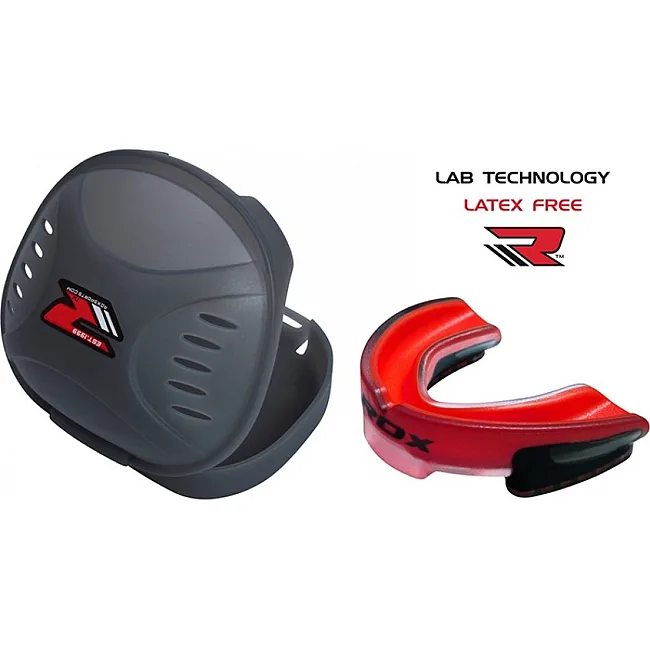 Капа для бокса RDX Gel 3D Elite Red