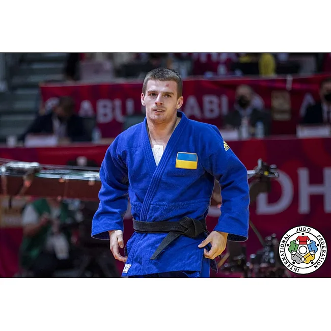 Кимоно для дзюдо Champion II Olympic IJF (синий) ADIDAS JIJFSMUOG\BU