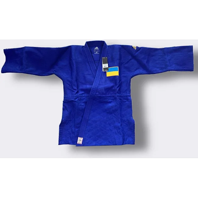 Кимоно для дзюдо Champion II Olympic IJF (синий) ADIDAS JIJFSMUOG\BU