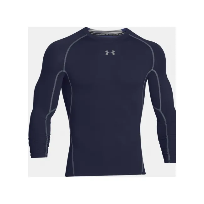 Компрессионная футболка Under Armour HeatGear Compression Long Sleeve Midnight Navy