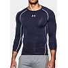 Компрессионная футболка Under Armour HeatGear Compression Long Sleeve Midnight Navy