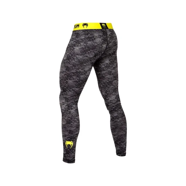 Компресійні штани VENUM Tramo Black Yellow