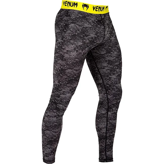Компресійні штани VENUM Tramo Black Yellow