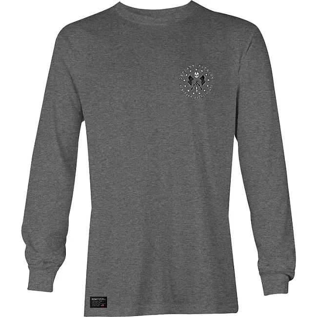 Жіночий лонгслів HOWITZER Defiant Sketch Graphite Heather