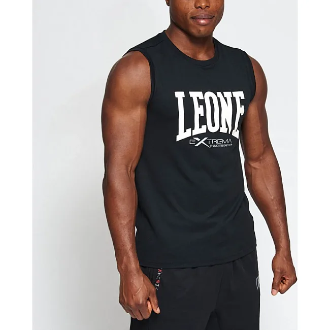 Чоловіча футболка LEONE Logo Sleeveless Black M