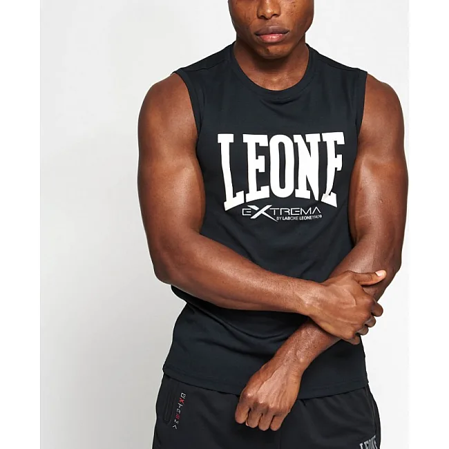 Чоловіча футболка LEONE Logo Sleeveless Black M