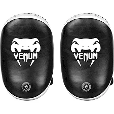 Пади для тайського боксу Venum Leather Black