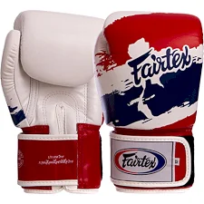 Боксерські рукавиці шкіряні FAIRTEX BGV1-THAI THAI PRINT